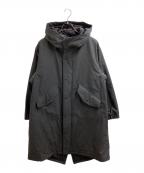 UNIQLO×Engineered Garmentsユニクロ×エンジニアドガーメンツ）の古着「PUFFTECH Hooded Coat / パフテック フーデット コート / 日本未発売」｜グレー