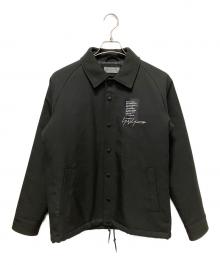 Yohji Yamamoto pour homme×New Era（ヨウジヤマモト プールオム×ニューエラ）の古着「Wool Coach Jacket/コラボジャケット」｜ブラック