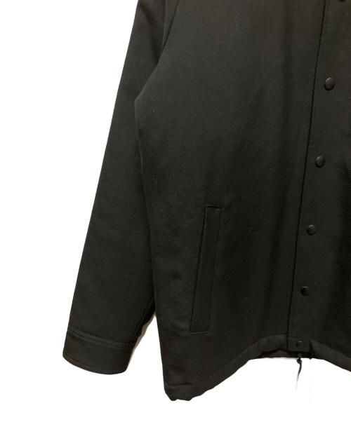 Yohji Yamamoto pour homme（ヨウジヤマモト プールオム）Yohji Yamamoto pour homme (ヨウジヤマモト プールオム) New Era (ニューエラ) Wool Coach Jacket/コラボジャケット ブラック サイズ:2（スモール）の古着・服飾アイテム