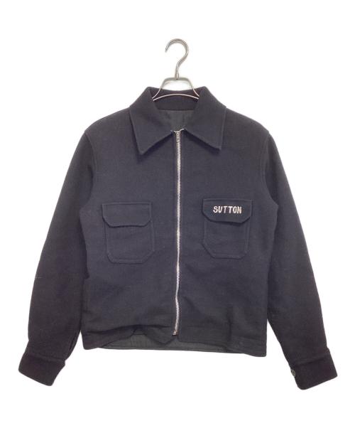 VINTAGE MILITARY（ヴィンテージ ミリタリー）VINTAGE MILITARY (ヴィンテージ ミリタリー) U'S NAVY 70'S ツアージャケット ブラック サイズ:不明の古着・服飾アイテム