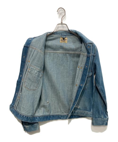Wrangler（ラングラー）Wrangler (ラングラー) Ron Herman (ロンハーマン) コンチョボタン デニムジャケット インディゴ サイズ:Sの古着・服飾アイテム