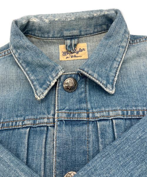 Wrangler（ラングラー）Wrangler (ラングラー) Ron Herman (ロンハーマン) コンチョボタン デニムジャケット インディゴ サイズ:Sの古着・服飾アイテム