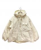 rosy monsterロージーモンスター）の古着「2wayスカラップポケットアウター」｜アイボリー