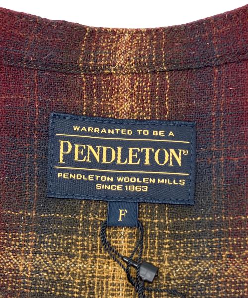 JOURNAL STANDARD relume（ジャーナルスタンダード レリューム）JOURNAL STANDARD relume (ジャーナルスタンダード レリューム) PENDLETON (ペンドルトン) バンドカラーワンピース マルチカラー サイズ:Fの古着・服飾アイテム