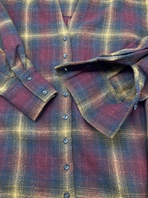 JOURNAL STANDARD relume（ジャーナルスタンダード レリューム）JOURNAL STANDARD relume (ジャーナルスタンダード レリューム) PENDLETON (ペンドルトン) バンドカラーワンピース マルチカラー サイズ:Fの古着・服飾アイテム