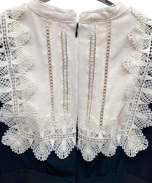 HER LIP TO（ハーリップトゥ）HER LIP TO (ハーリップトゥ) Le Grand Midi Dress　長袖ワンピース　ドレス ブラック サイズ:Mの古着・服飾アイテム