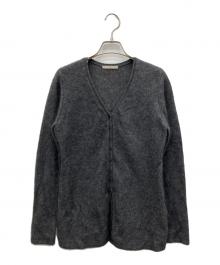 Plage（プラージュ）の古着「Light Fur Midi カーディガン」｜グレー