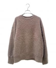 Whim Gazette（ウィムガゼット）の古着「ファークルーネックプルオーバー」｜ブラウン