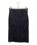 ISSEY MIYAKEイッセイミヤケ）の古着「タイトスカート」｜ブラック