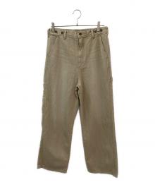 BRILL（ブリル）の古着「デニムペインターパンツ」｜ベージュ