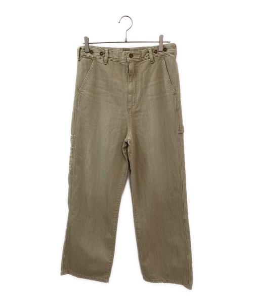 BRILL（ブリル）BRILL (ブリル) デニムペインターパンツ ベージュ サイズ:38の古着・服飾アイテム