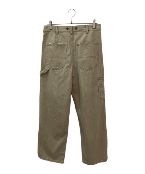 BRILL（ブリル）BRILL (ブリル) デニムペインターパンツ ベージュ サイズ:38の古着・服飾アイテム