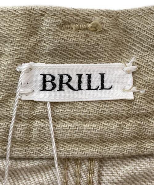 BRILL（ブリル）BRILL (ブリル) デニムペインターパンツ ベージュ サイズ:38の古着・服飾アイテム