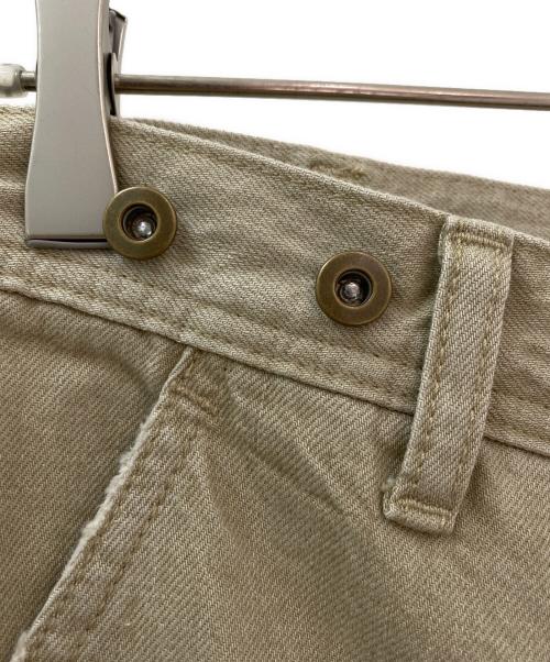 BRILL（ブリル）BRILL (ブリル) デニムペインターパンツ ベージュ サイズ:38の古着・服飾アイテム