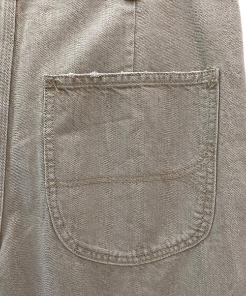 BRILL（ブリル）BRILL (ブリル) デニムペインターパンツ ベージュ サイズ:38の古着・服飾アイテム