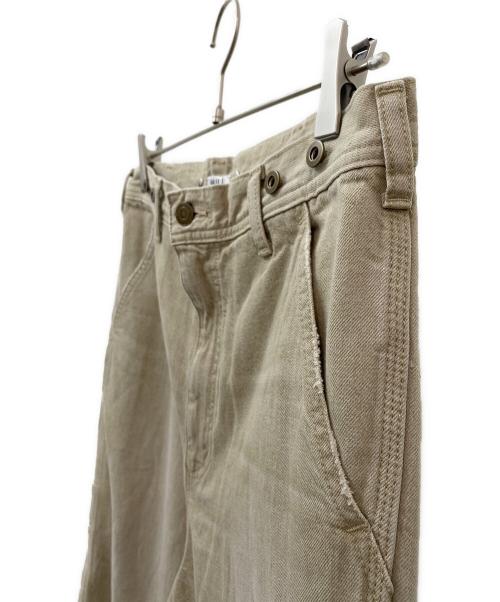 BRILL（ブリル）BRILL (ブリル) デニムペインターパンツ ベージュ サイズ:38の古着・服飾アイテム