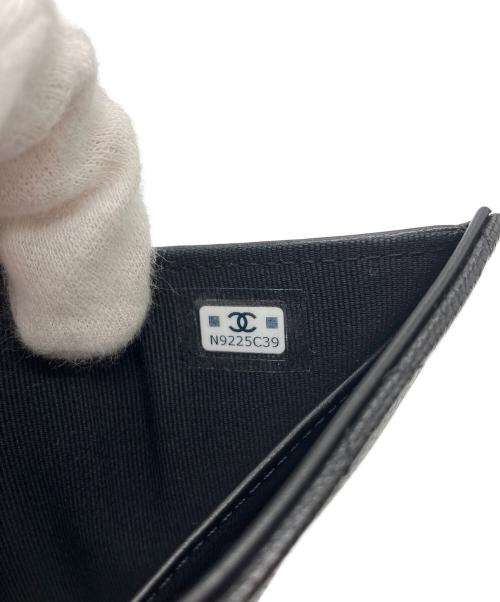 CHANEL（シャネル）CHANEL (シャネル) スモールフラップウォレット ブラックの古着・服飾アイテム