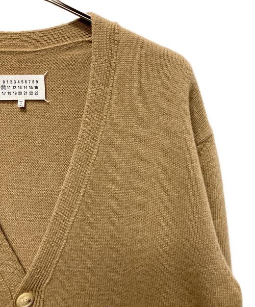 Maison Margiela（メゾンマルジェラ）Maison Margiela (メゾンマルジェラ) オーバーサイズカーディガン キャメル サイズ:Sの古着・服飾アイテム