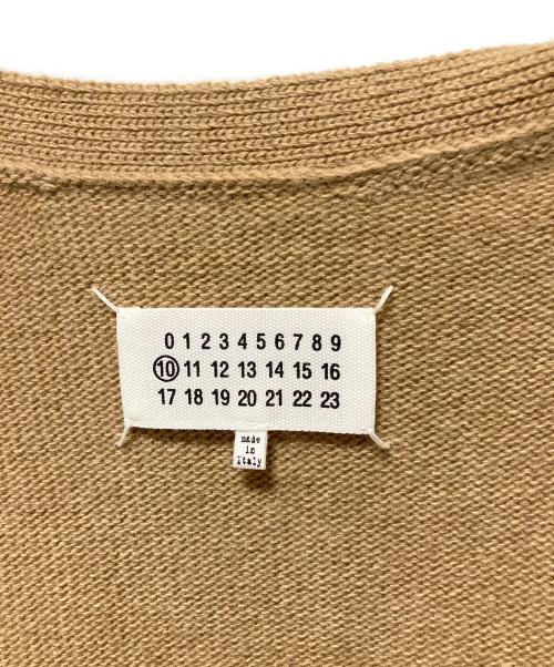 Maison Margiela（メゾンマルジェラ）Maison Margiela (メゾンマルジェラ) オーバーサイズカーディガン キャメル サイズ:Sの古着・服飾アイテム