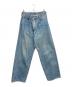 ssstein（シュタイン）の古着「5PK VINTAGE REPRODUCTION WIDE DENIM JEANS」｜インディゴ