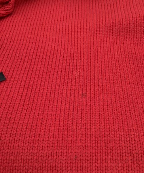 SUNSEA（サンシー）SUNSEA (サンシー) V NECK SWEATER　/　17A52 レッド サイズ:3の古着・服飾アイテム