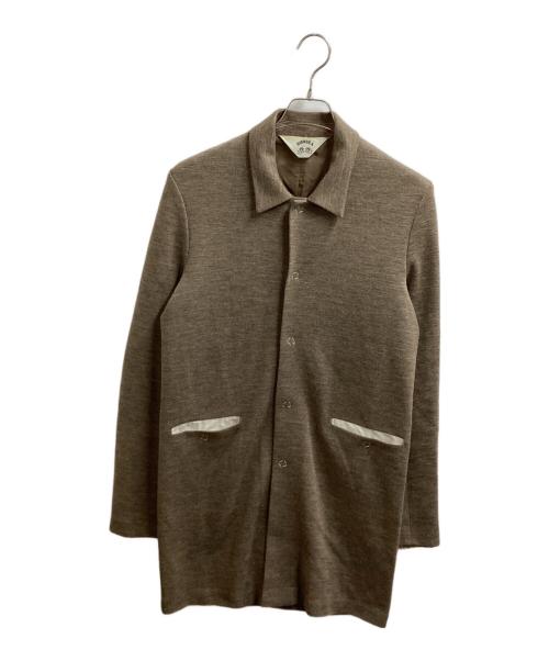 SUNSEA（サンシー）SUNSEA (サンシー) マイクロニットサーマルジャケット　16A31 ブラウン サイズ:2の古着・服飾アイテム