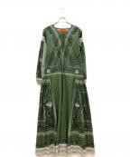 La DoubleJラ・ダブルJ）の古着「Viviana dress」｜グリーン