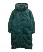 marimekkoマリメッコ）の古着「Taiottu Unikko Down coat / ダウンコート」｜グリーン