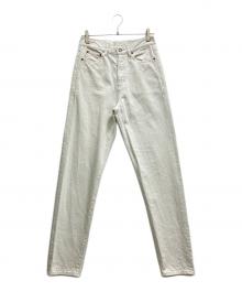 Saint Laurent Paris（サンローランパリ）の古着「デニムパンツ」｜ライトグレー