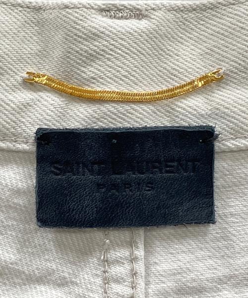 Saint Laurent Paris（サンローランパリ）Saint Laurent Paris (サンローランパリ) デニムパンツ ライトグレー サイズ:28の古着・服飾アイテム