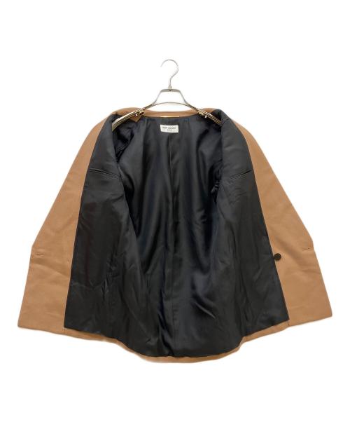Saint Laurent Paris（サンローランパリ）Saint Laurent Paris (サンローランパリ) ダブルブレストジャケット キャメル サイズ:SIZE 34の古着・服飾アイテム