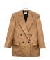 Saint Laurent Paris（サンローランパリ）の古着「ダブルブレストジャケット」｜キャメル