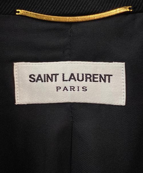 Saint Laurent Paris（サンローランパリ）Saint Laurent Paris (サンローランパリ) ダブルブレストジャケット ブラック サイズ:38の古着・服飾アイテム