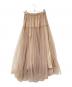 GRACE CLASS (グレースクラス) チュールボリュームスカート ベージュ サイズ:36：9000円
