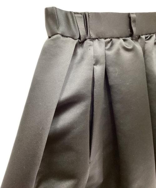 Heve（ヘイヴ）Heve (ヘイヴ) サテンドレスタックスカート ブラック サイズ:38の古着・服飾アイテム