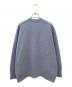 YORI (ヨリ) 圧縮ウール オーバーサイズ ニット カーディガン ライトブルー サイズ:FREE：20000円