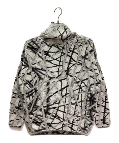 sarah pacini（サラ パチーニ）sarah pacini (サラ パチーニ) ハイネックニット ライトグレー サイズ:FREE 未使用品の古着・服飾アイテム