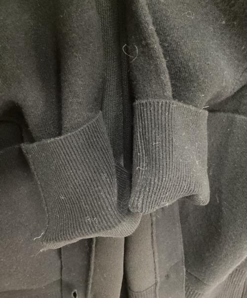 Conte（コンテ）conte (コンテ) Vネック ロングカーディガン ブラック サイズ:FREEの古着・服飾アイテム