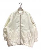 ARPEGE STORYアルページュストーリー）の古着「BIG MA-1」｜オフホワイト