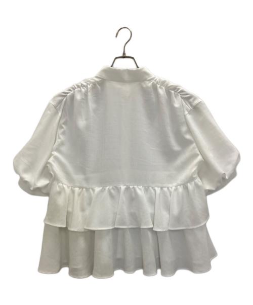 Diagram（ダイアグラム）Diagram (ダイアグラム) ティアードシャツチュニック ホワイト サイズ:36の古着・服飾アイテム