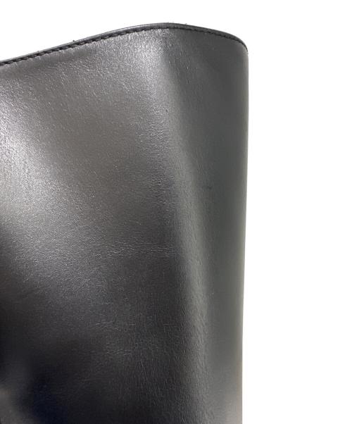 CHANEL（シャネル）CHANEL (シャネル) ココマークチェーンロングブーツ ブラック サイズ:37の古着・服飾アイテム