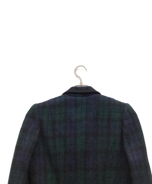 RALPH LAUREN（ラルフローレン）RALPH LAUREN (ラルフローレン) ブラックウォッチチェックウールジャケット ネイビー サイズ:9の古着・服飾アイテム