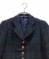 RALPH LAUREN (ラルフローレン) ブラックウォッチチェックウールジャケット ネイビー サイズ:9：6000円
