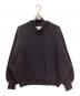 nonnotte（ノノット）の古着「Low Count Wool Yak Knit Draping Extra Over C/N Pullover/ローカウントウールヤクニットドレーピングエクストラプルオーバー」｜ブラック