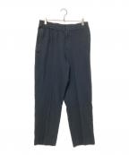 nonnotteノノット）の古着「ウールコットン縮絨差ツイードサッカートラウザーパンツ」｜エスプレッソ