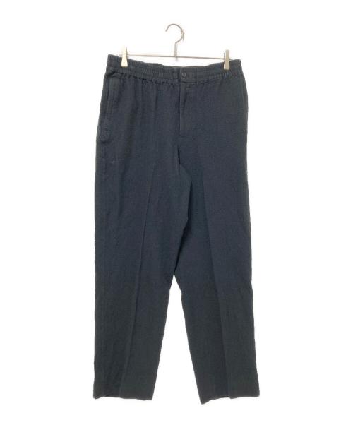 nonnotte（ノノット）nonnotte (ノノット) ウールコットン縮絨差ツイードサッカートラウザーパンツ エスプレッソ サイズ:5の古着・服飾アイテム