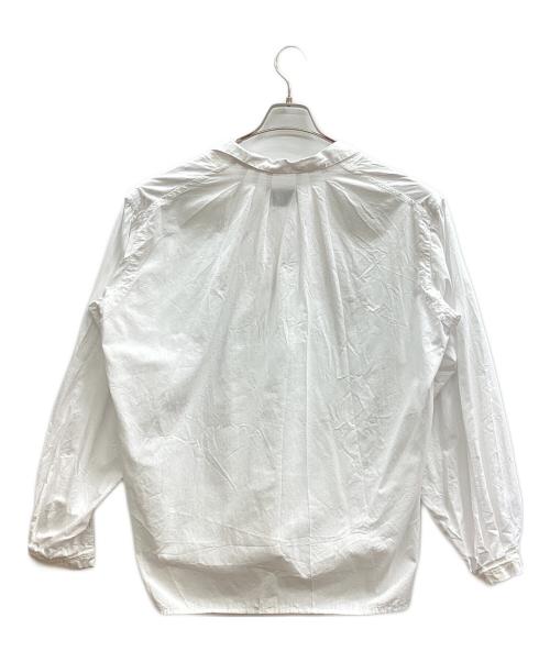 SARTO（サルト）SARTO (サルト) TUCKED SLEEVE EMBROIDERY BLOUSE ホワイト サイズ:Mの古着・服飾アイテム