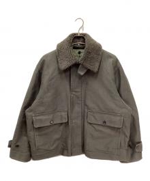BLURHMS（ブラームス）の古着「Broken Cloth A2MK3 Jacket/ブロークンクロスジャケット」｜オリーブ