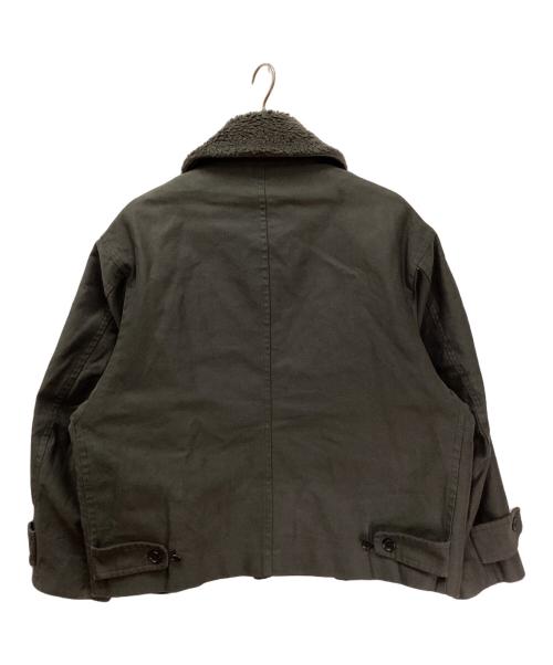 BLURHMS（ブラームス）BLURHMS (ブラームス) Broken Cloth A2MK3 Jacket/ブロークンクロスジャケット オリーブ サイズ:3の古着・服飾アイテム