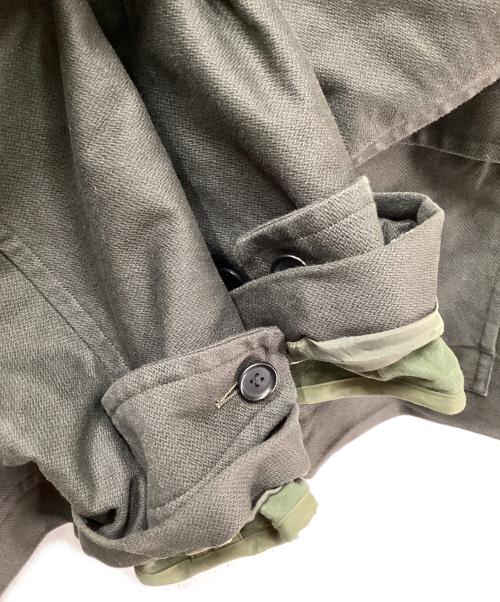 BLURHMS（ブラームス）BLURHMS (ブラームス) Broken Cloth A2MK3 Jacket/ブロークンクロスジャケット オリーブ サイズ:3の古着・服飾アイテム